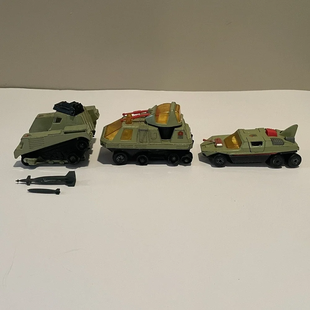 1977 Matchbox Battle‎ Kings Lot Of 3 Vehicles  England Parts/Repair